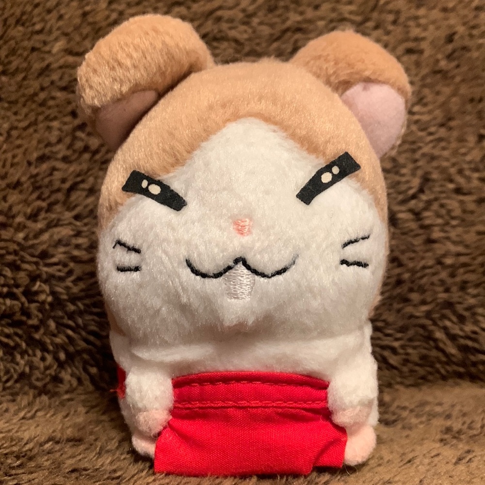 Howdy Ham-Ham Hamtaro Hamster plush stuffed 2002 Ham Ham rare HamHam 22801 epoch